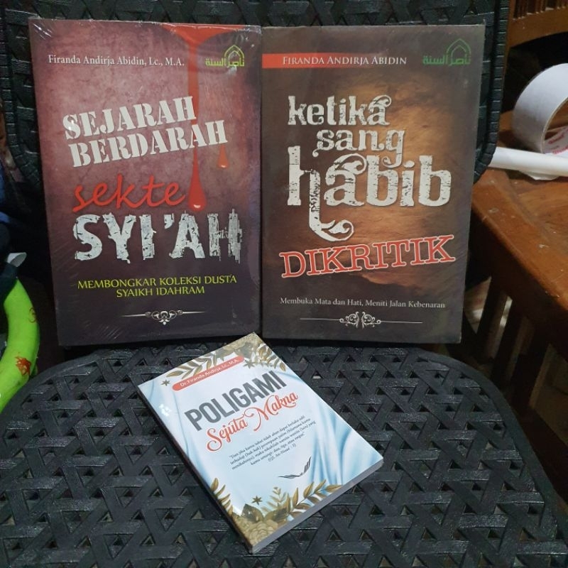 paket 3 buku ustadz firanda