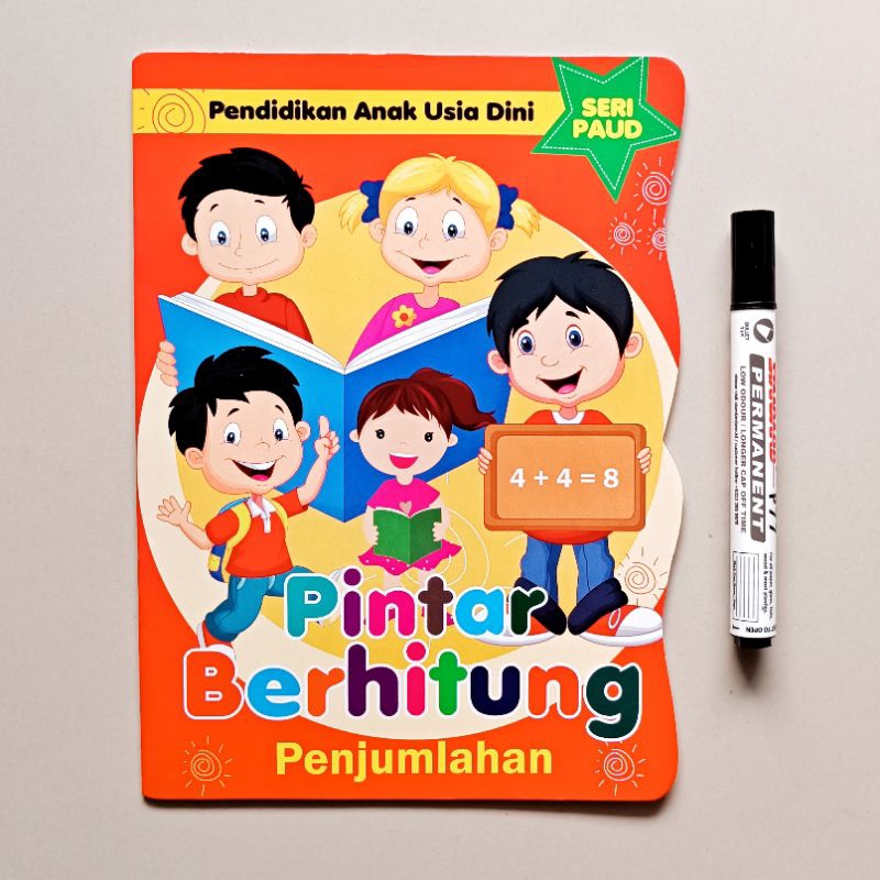 Buku Cara Cepat Dan Mudah Pintar Berhitung Penjumlahan Untuk Anak TK/SD - DAFFA MEDIA