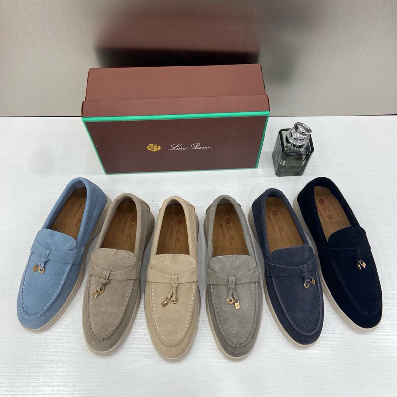 SEPATU LORO PIANA SUMMER WALK MIRRER