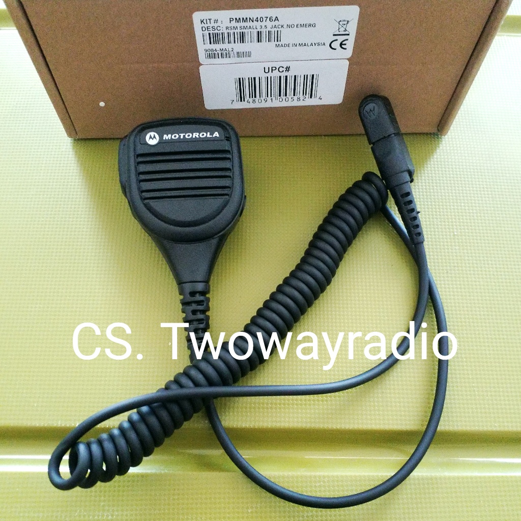 Hand Mic HT Motorola XIR P6620i P6600 PMMN4076A Microphone PTT Extramic HT P-6620i P-6600