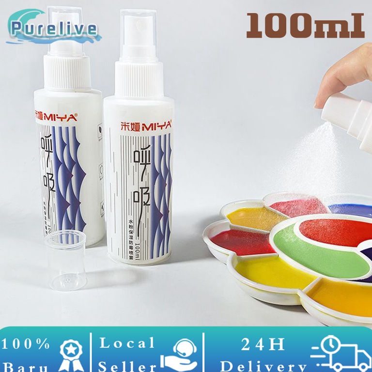

ART L6S6 1ml Bottle Wetting Spray Moisturized Gouache Spray Anti Crack Moisturizing Spray