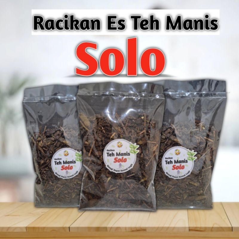 

Racikan Teh Solo ASLI / Teh Solo / Teh Wangi Sepet Legit (1 pack)