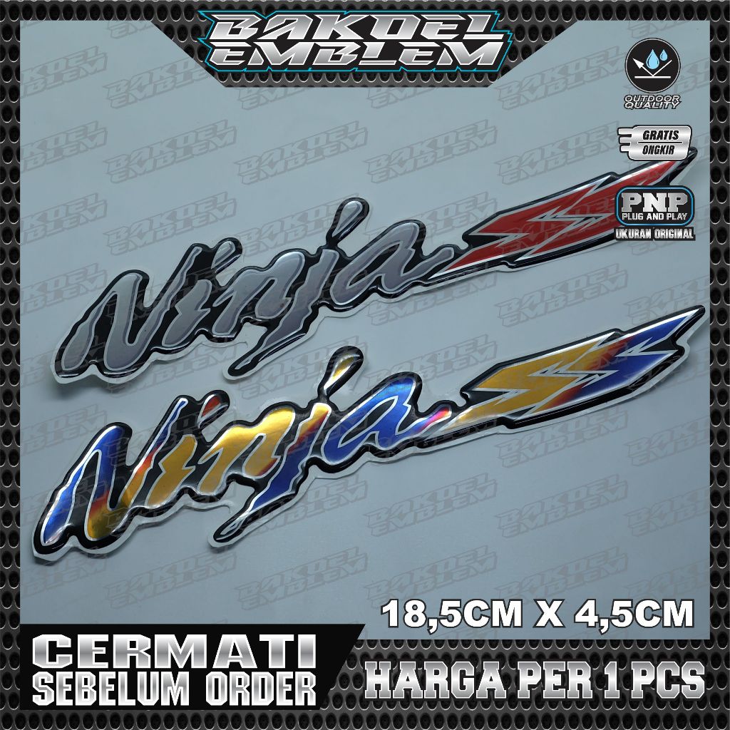 emblem timbul ninja ss kawasaki | emblem logo ninja ss