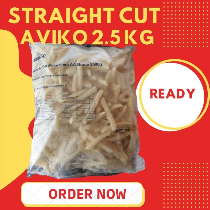 

Aviko Straight Cut 2.5 Kg