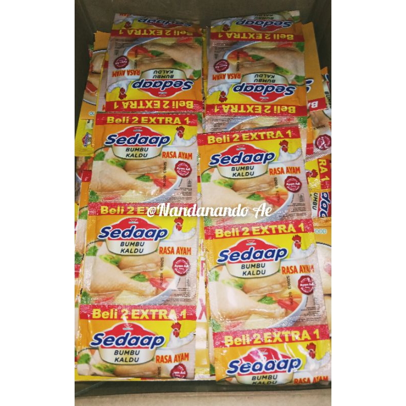 

Sedaap kaldu renceng promo murah isi 18 pcs