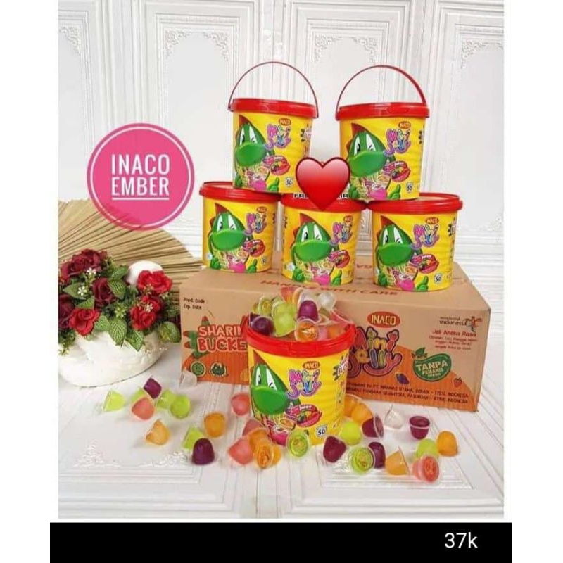 

inaco ager mini jelly bucket/ember 50pcs