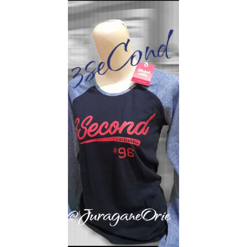 Kaos 3SECOND ORIGINAL LENGAN PANJANG