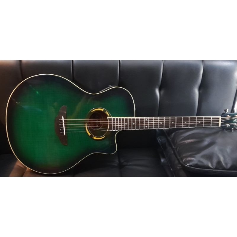 Gitar akustik elektrik Yamaha Apx 500 NT original (siap pakai) second