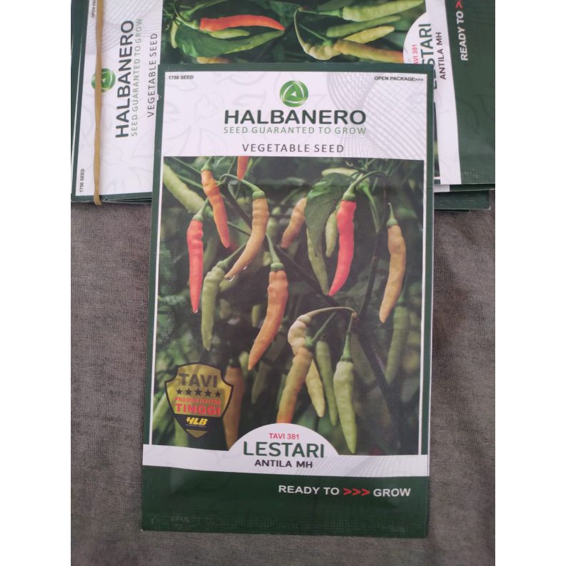 bibit cabe rawit lestari halbanero 10grm