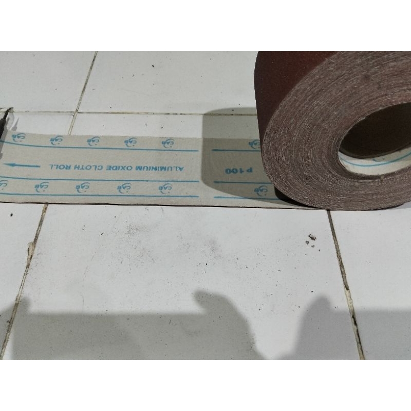 AMPLAS METERAN / amplas roll kain