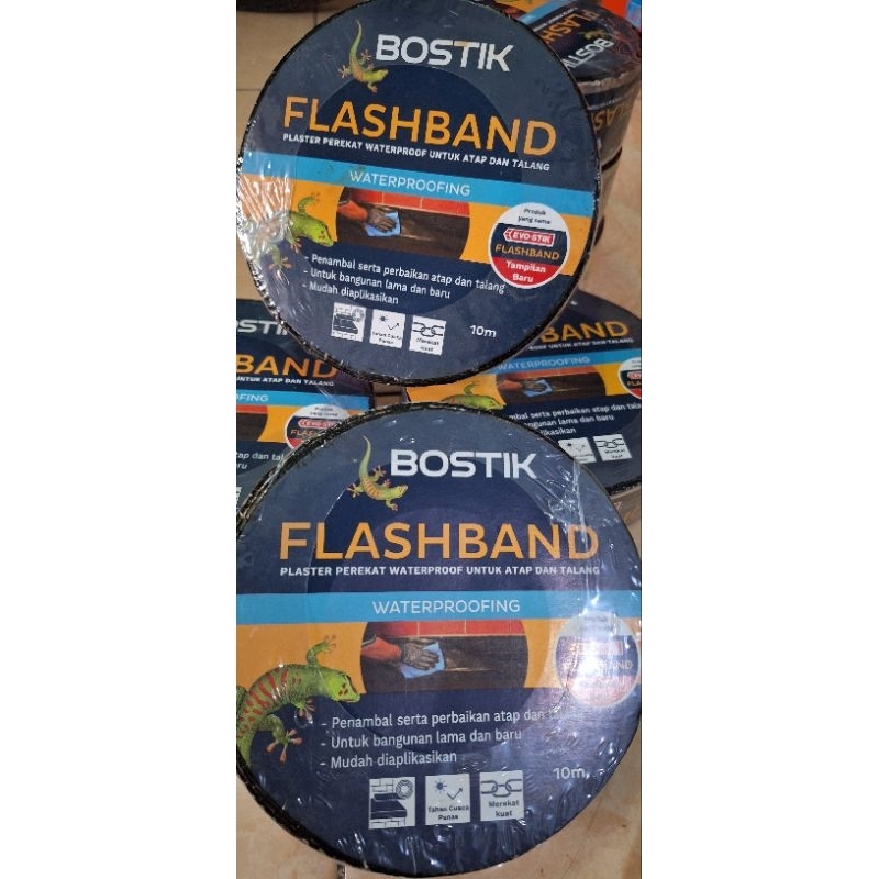 Flashband Lakban Lem Atap Seng Asbes anti bocor