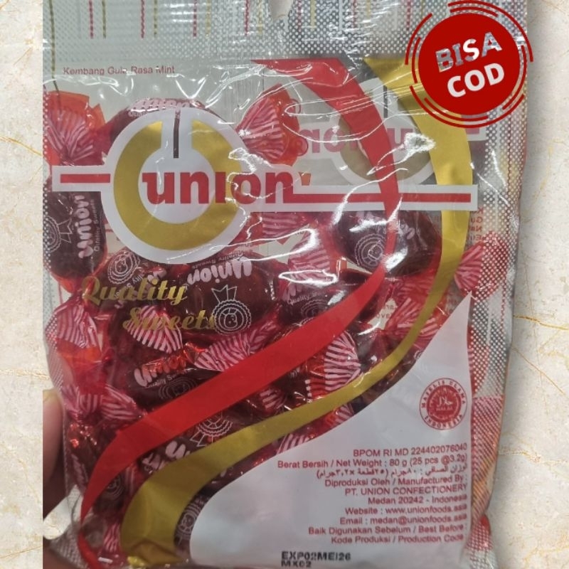 

Permen Union Original rasa Mint 80gr