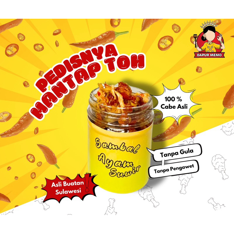 

SAMBAL AYAM SUWIR 100g
