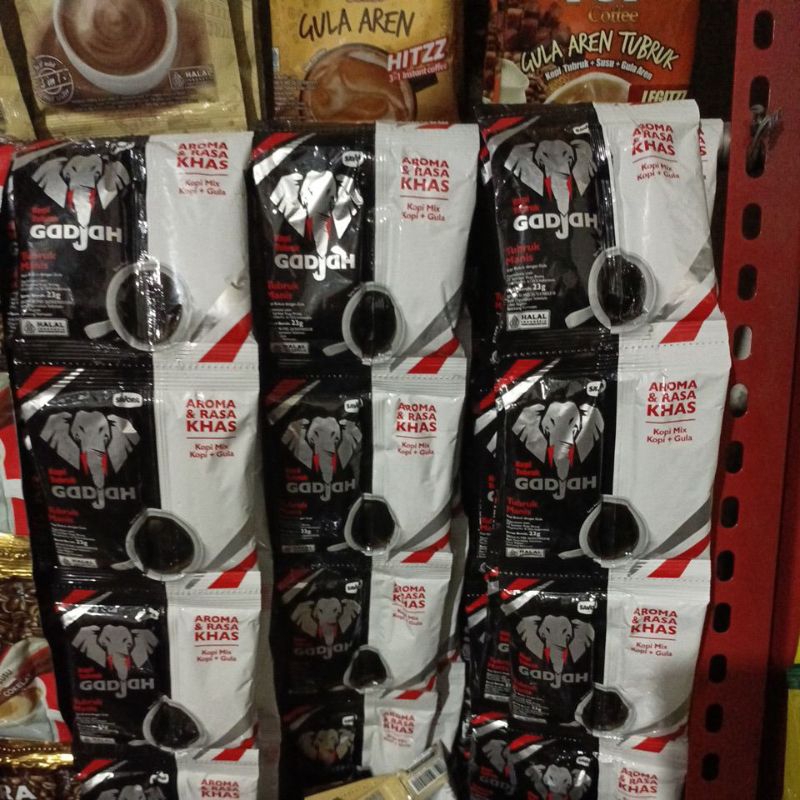

kopi gajah gula pisah paket hemat 4 renteng