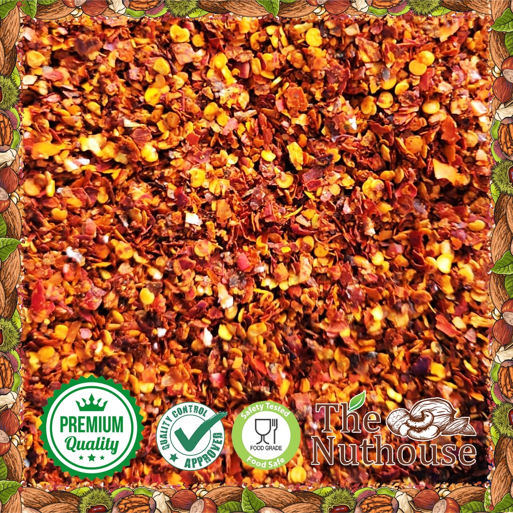 

250gr Chili Flakes / Cabai Giling Kasar / Crushed Red Pepper / Red Pepper Flake [Import Quality]