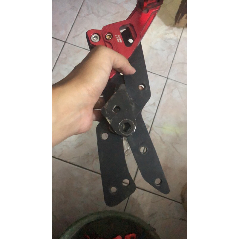 breket ub bpro mxking pnp jupiter mx new/old, step fast bikes