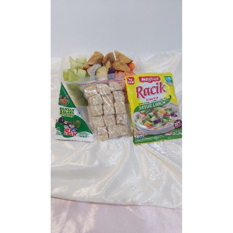 

MAKANAN PAKET READY TO COOK LODEH & CAPCAY PORSI 2 ORANG /SEGAR/PRAKTIS