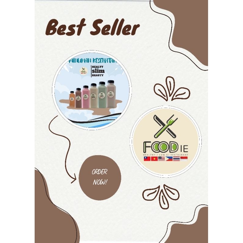 

(HSB) Healthy Slim Beauty 500ml | Minuman Sehat | By Xfoodie