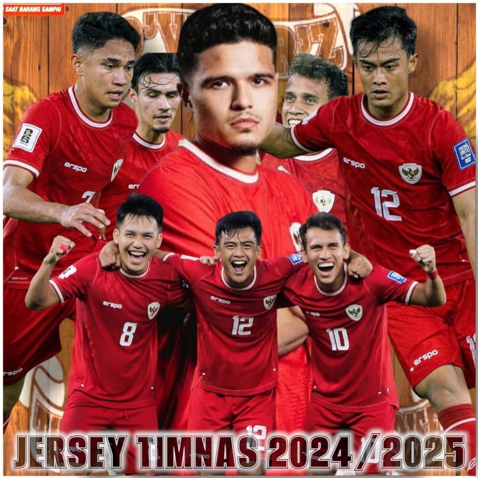 Baru Update PROMO 99 Jersey Timnas Indonesia Erspo 224225 FULLPRINTING