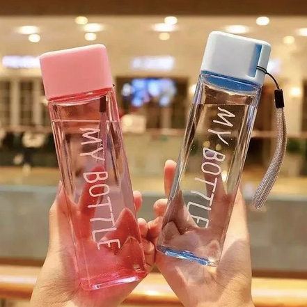 ✅ EMKA ✅ MY BOTTLE KOTAK | BOTOL MINUM MY BOTOL KOTAK TERMURAH 500ML MAKASSAR