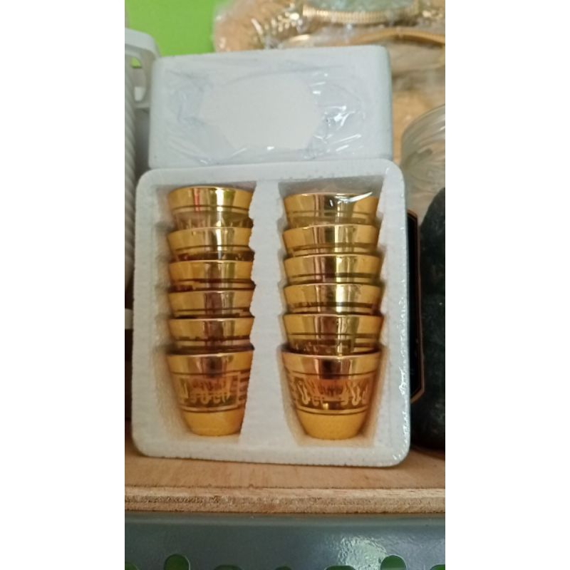 Gelas Air zam zam / Gelas zam zam 1lusin / Gelas kaca