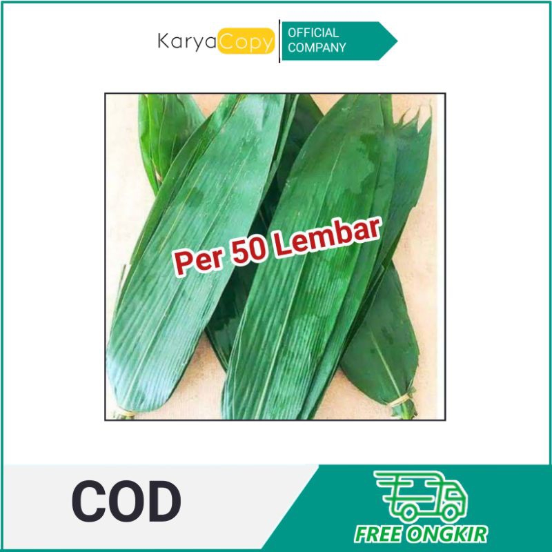 

Daun bambu untuk bacang / Daun bambu segar per (50 biji)