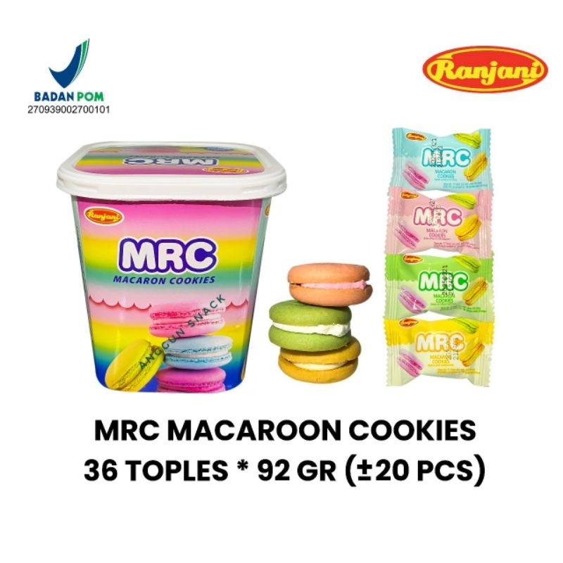 

macaron cookies -+ 20pcs / cookies aneka rasa / kue kering / biskuit aneka rasa