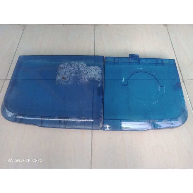 TUTUP PENCUCI MESIN CUCI 2 TABUNG SANYO COPOTAN ORIGINAL