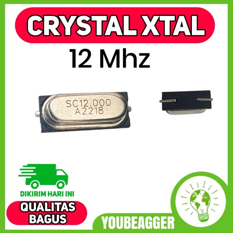Crystal Xtal 12 Mhz Crystal 12.000