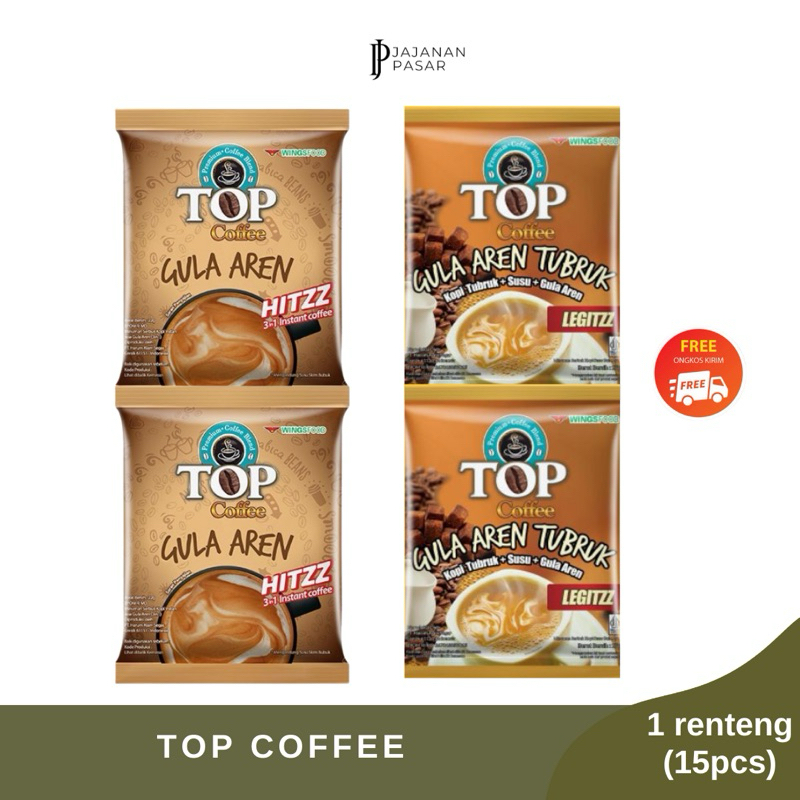 

Kopi Top Gula Aren & Top Susu Gula Aren 1 Receng - 15pcs