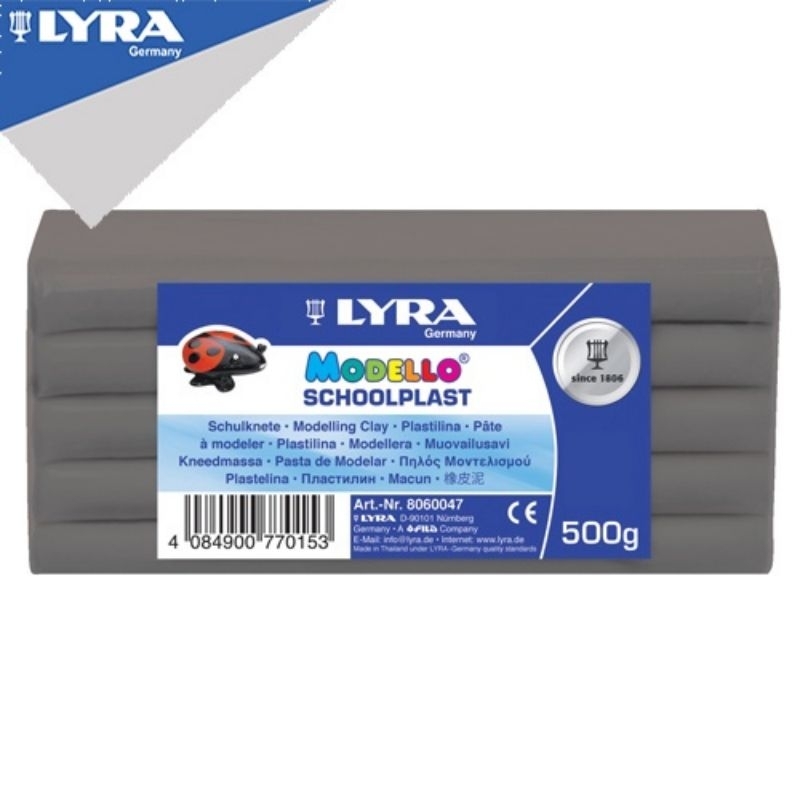 Permainan Edukasi Anak *Clay* Grey 500 gram 8060096
