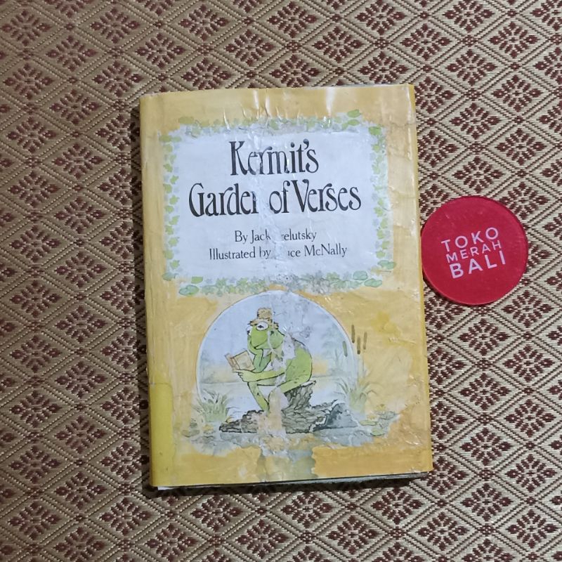 Buku Kermit The Muppet Garden of Verses edisi 1982