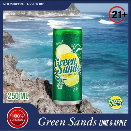 

Green Sands Greensands Kaleng Original Lime & Apple Can - 250ml