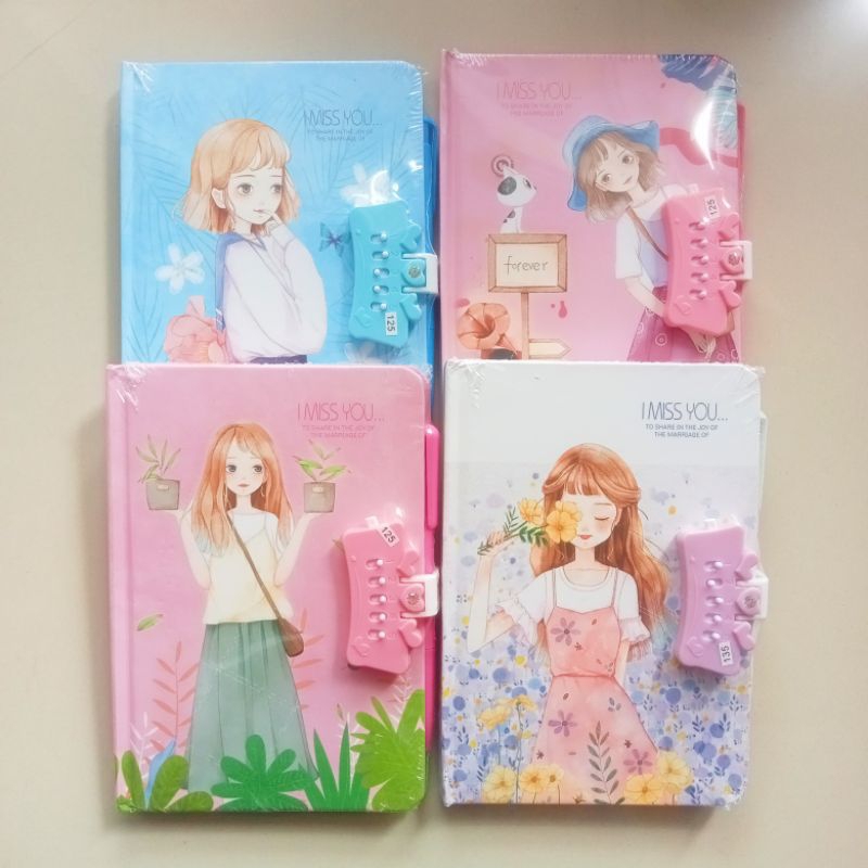 

Buku Catatan Kunci Diary Book Next-M A5 Password ( Pcs ) [ Original ]