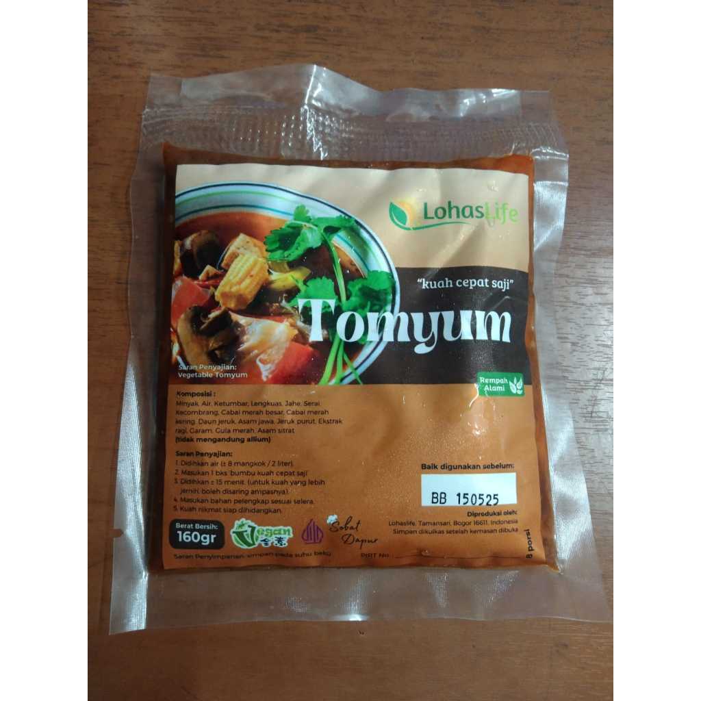 

Lohas Life BUMBU TOMYUM Vegan 160G