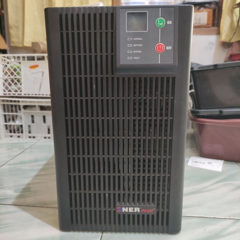 UPS ENERPLUS PURE SINEWAVE UPS 1KVA/800Watt ENERPLUS EP 1K ISO KOMDISI EROR