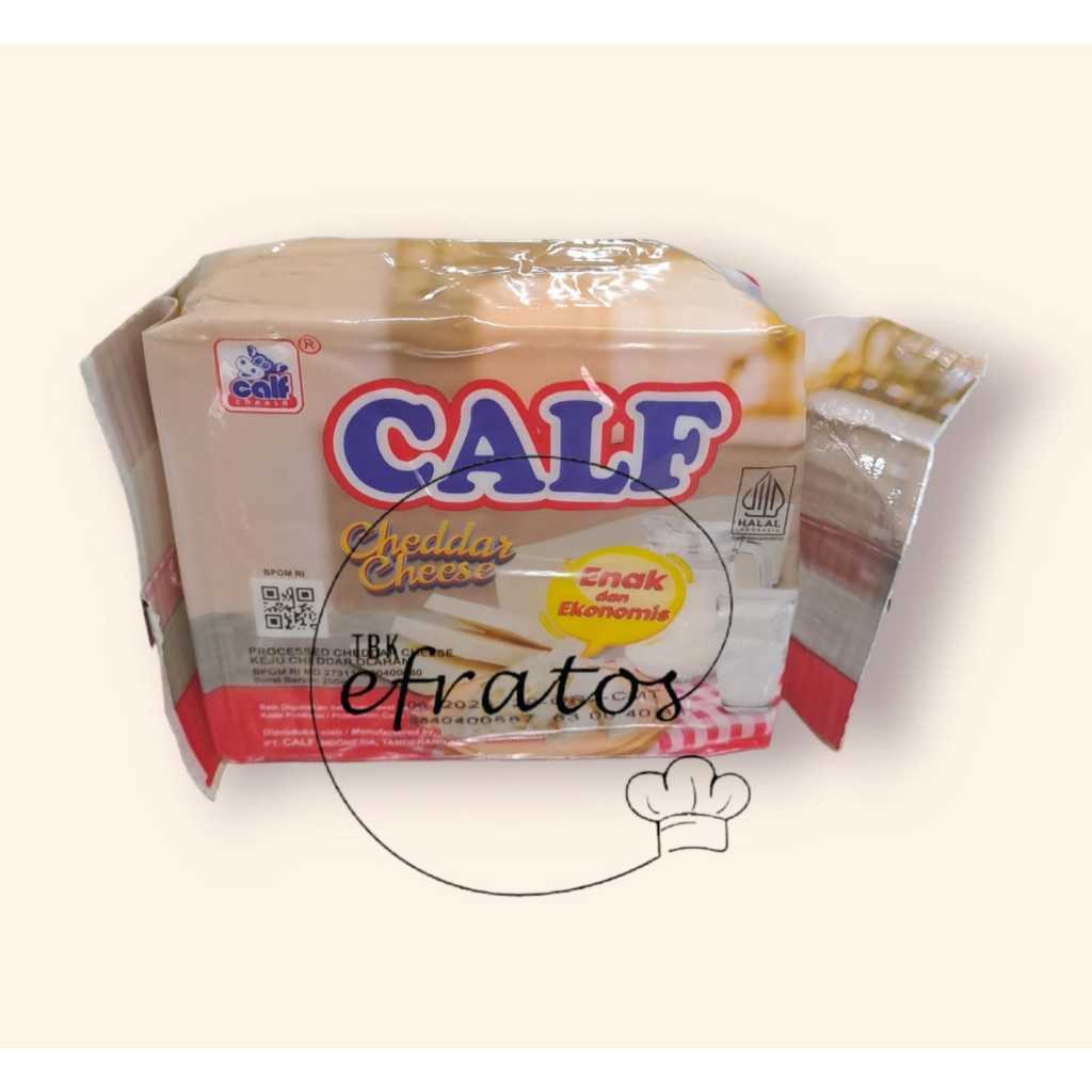 

Calf Cheddar Cheese 200 gr / Enak dan Ekonomis