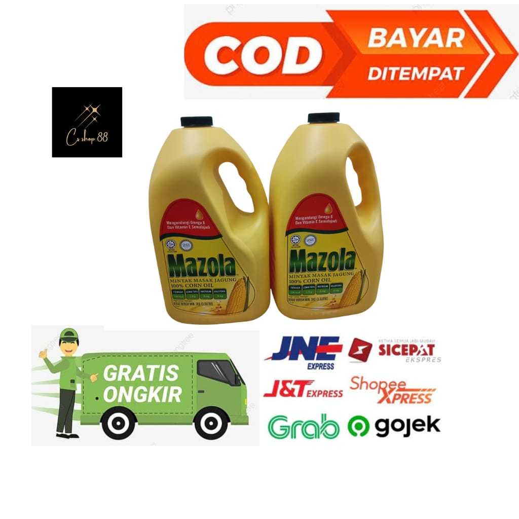 

Mazola Corn Oil Minyak Jagung Minyak Goreng 3.3Ltr