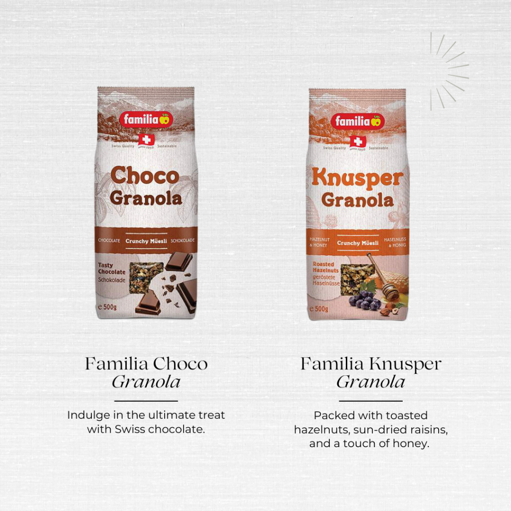 

Bundling Familia Choco & Knusper Granola