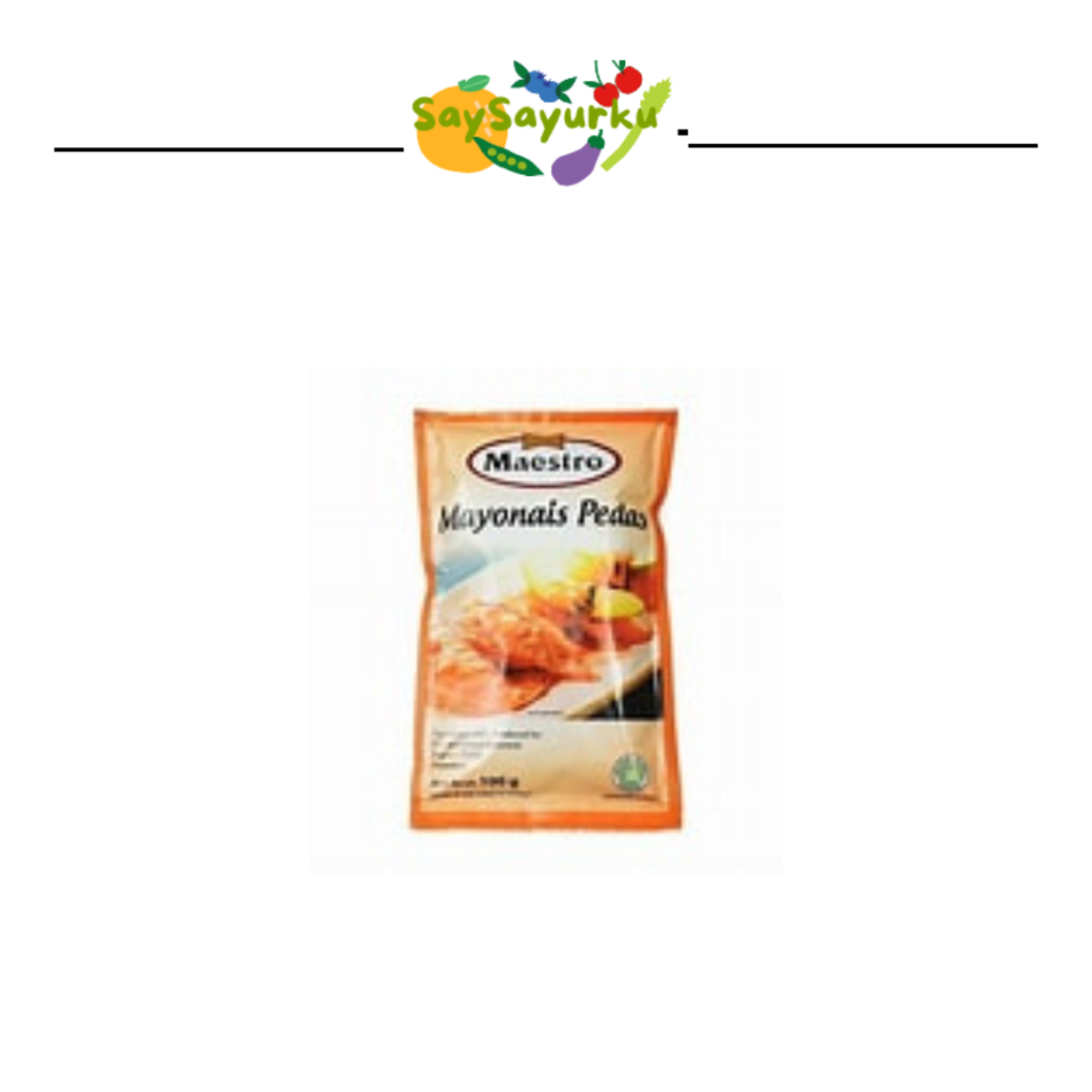 

MAESTRO MAYONAISE PEDAS SACHET 100GR