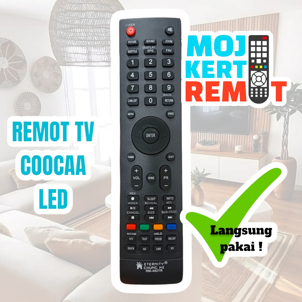 REMOTE TV COOCAA LED