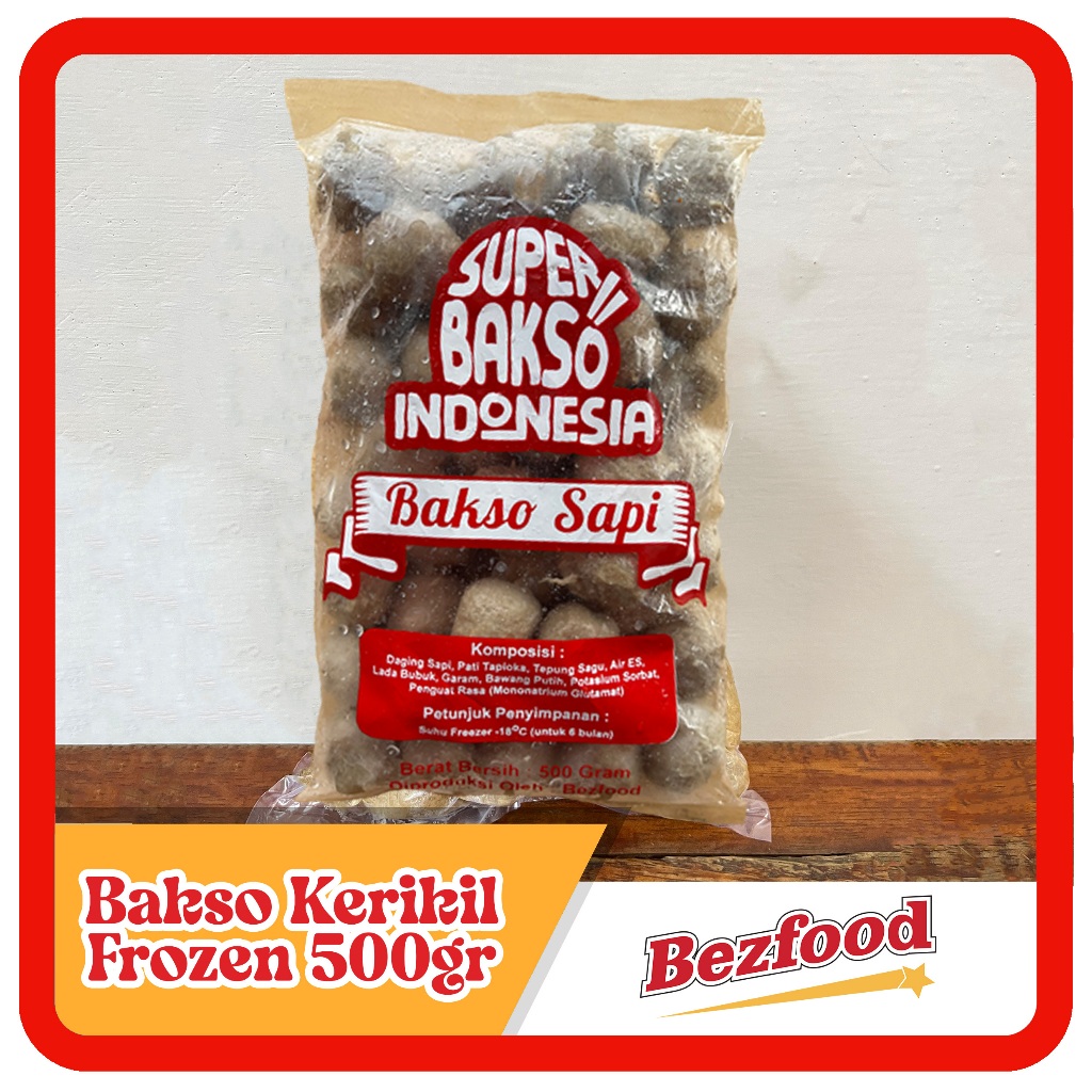 

Bakso Frozen Kerikil Sapi