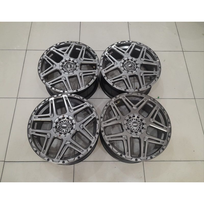 Velg Bekas HSR Konga Ring 17 Lebar 7,5 Et 45 Baud 5x100 5x114 kondisi Bekas Siap pakai