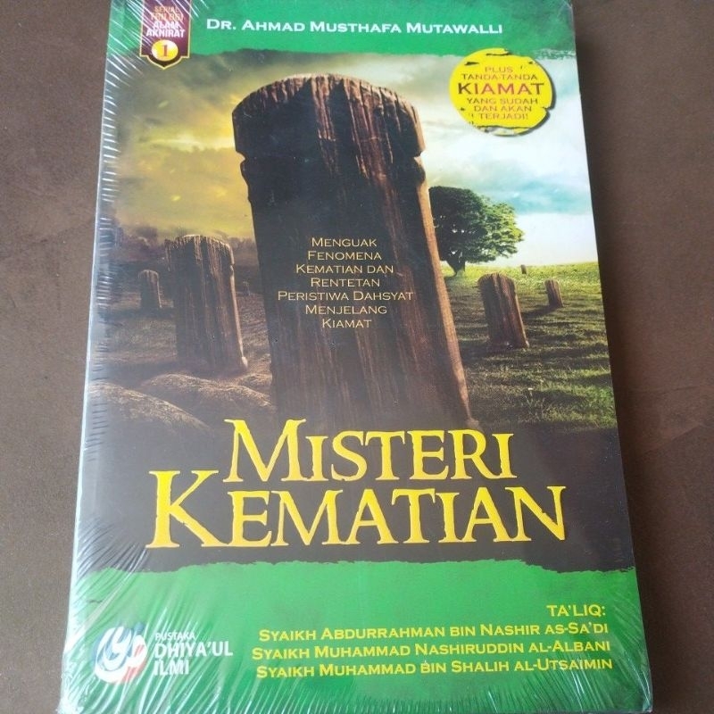Buku MISTERI KEMATIAN (Menguak Fenomena Kematian & Rentetan Peristiwa Dahsyat Menjelang Kiamat)
