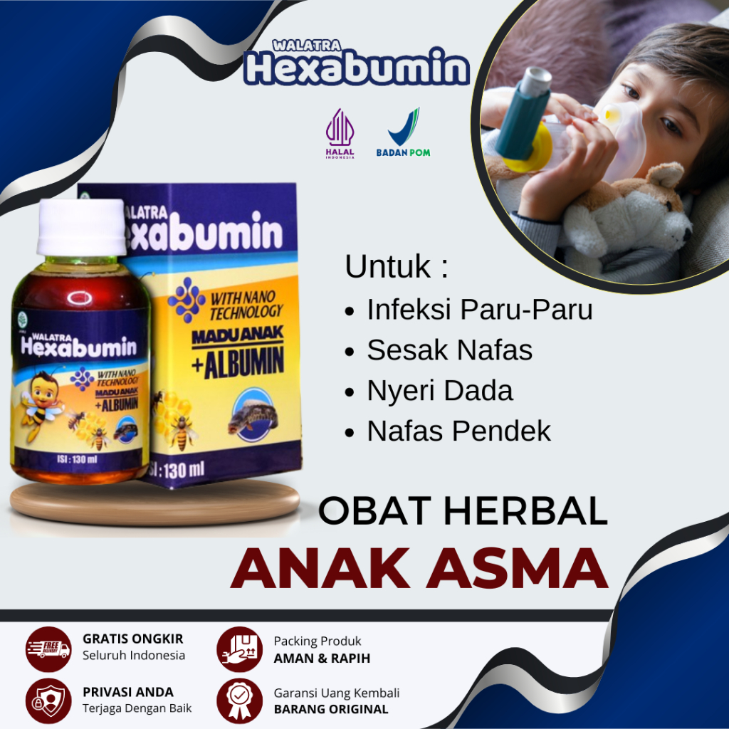 Obat Anak Asma, Obat Sesak Nafas, Obat Sulit Bernafas, Obat Sakit Paru-Paru, Obat Anak Sakit Asma, O