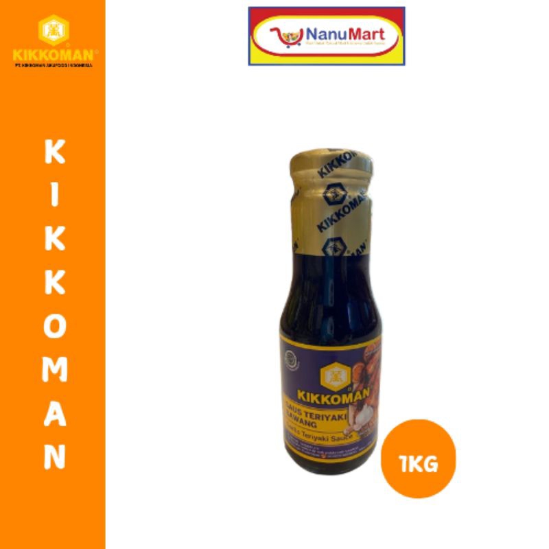 

KIKKOMAN SAUS TERIYAKI BAWANG 300GR/BUMBU DAPUR/BUMBU MASAK