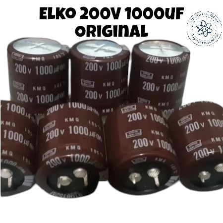 Elko Elco 200v 1000uf Elko 1000uf 200v Original