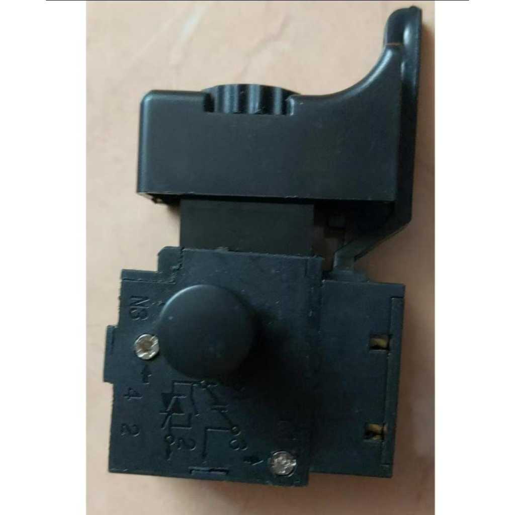 Switch Saklar Grenda GWS 6-100/ RYU , KIBA , H&L , AEG, Maktec/ MT 60 10 mm/JIZ-13/JIZ 10/Circular S