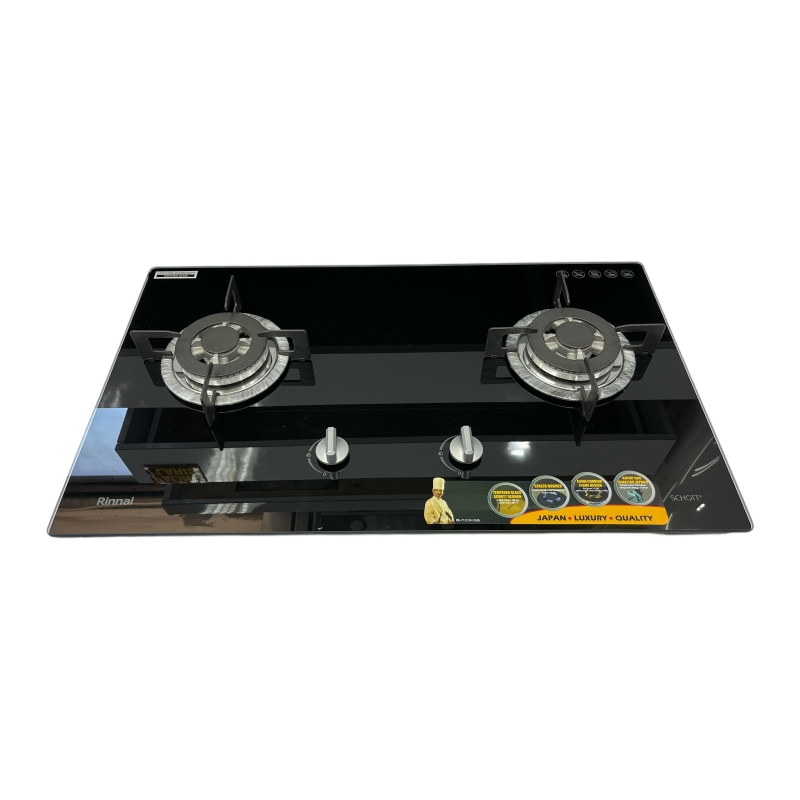 BUILT IN HOB RB-712N(GB) (2TUNGKU) RINNAI / KOMPOR TANAM / KOMPOR RINAI