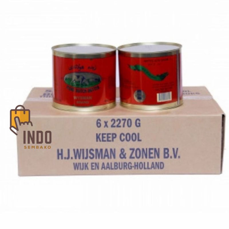 

Wisman 6 × 2270g dus/ Wisman Salted Butter 6×2270g Dus /wisman 2270g Dus
